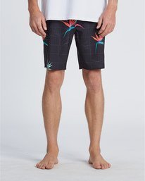 7 Sundays Pro 19" - Printed Board Shorts for Men Black S1BS31BIP0 Billabong