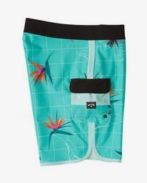 3 73 Line Up Pro 19" - Printed Board Shorts for Men  S1BS35BIP0 Billabong