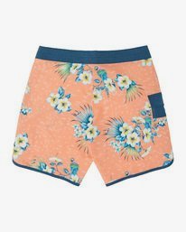 1 73 Line Up Pro 19" - Printed Board Shorts for Men Red S1BS35BIP0 Billabong