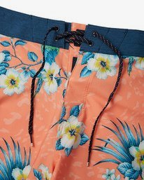 4 73 Line Up Pro 19" - Printed Board Shorts for Men Red S1BS35BIP0 Billabong