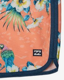 5 73 Line Up Pro 19" - Printed Board Shorts for Men Red S1BS35BIP0 Billabong