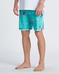 9 73 Line Up Pro 19" - Printed Board Shorts for Men  S1BS35BIP0 Billabong