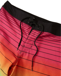 4 73 Stripe Pro 20" - Boardshort à rayures pour Homme Rose S1BS36BIP0 Billabong