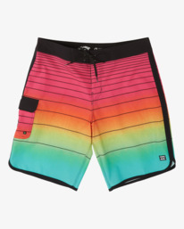 0 73 Stripe Pro 20" - Striped Board Shorts for Men Pink S1BS36BIP0 Billabong