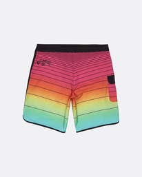 12 73 Stripe Pro 20" - Boardshort &agrave; rayures pour Homme Rose S1BS36BIP0 Billabong
