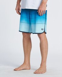 10 73 Stripe Pro 20" - Boardshort à rayures pour Homme Bleu S1BS36BIP0 Billabong