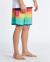 10 73 Stripe Pro 20" - Board Short a Righe da Uomo Pink S1BS36BIP0 Billabong