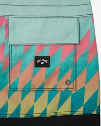 6 Fifty 50 Pro 19" - Printed Board Shorts for Men  S1BS39BIP0 Billabong
