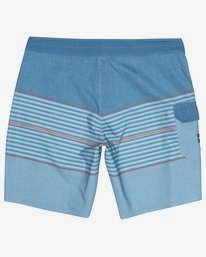 1 All Day Pro 18" - Striped Board Shorts for Men Blue S1BS46BIP0 Billabong