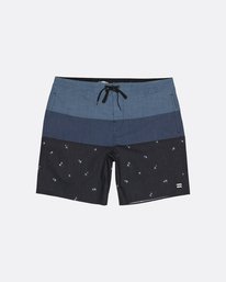 10 Tribong 19" - Ba&ntilde;ador de surf de pantal&oacute;n en bloques de color para Hombre Negro S1BS49BIP0 Billabong
