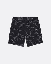 10 Sundays 19" - Boardshort imprim&eacute; pour Homme Noir S1BS51BIP0 Billabong