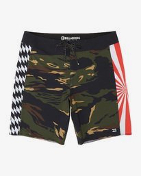 0 Ai Dbah Pro 19" - Camo Board Shorts for Men  S1BS66BIP0 Billabong