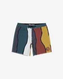 0 Pukas Factory 17" - Bañador de surf de pantalón para Hombre Verde S1BS70BIP0 Billabong