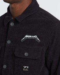 4 AI Metallica - Jacket for Men Black S1JK34BIP0 Billabong