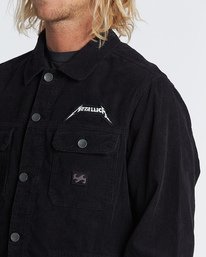 Billabong x Metallica selling - Limited Edition The Shortest Straw Corduroy Jacket NM!