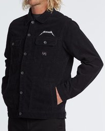 2 Shortest Straw - Corduroy Jacket for Men  S1JK37BIP0 Billabong