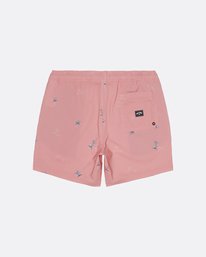 6 Sundays Pigment Laybacks 17" - Ba&ntilde;ador de surf de pantal&oacute;n con cintura el&aacute;stica para Hombre Rosa S1LB02BIP0 Billabong