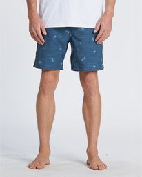 7 Sundays Stretch Laybacks 16" - Board Shorts for Men Blue S1LB03BIP0 Billabong