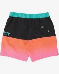 1 Fifty50 Laybacks 17" - Elastic Waist Board Shorts for Men Pink S1LB06BIP0 Billabong