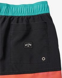 4 Fifty50 Laybacks 17" - Elastic Waist Board Shorts for Men Pink S1LB06BIP0 Billabong