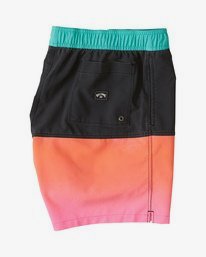 2 Fifty50 Laybacks 17" - Elastic Waist Board Shorts for Men Pink S1LB06BIP0 Billabong
