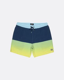 10 Fifty50 Laybacks 17" - Bordshorts mit Gummibund f&uuml;r Herren Schwarz S1LB06BIP0 Billabong