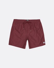 2 All Day 16" - Layback Boardshorts f&uuml;r Herren Rot S1LB12BIP0 Billabong