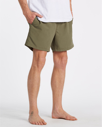 5 All Day 16" - Layback Boardshorts für Herren Grün S1LB12BIP0 Billabong