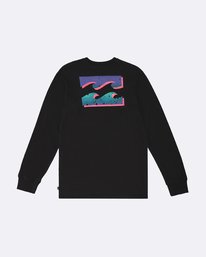 3 Warchild - Long Sleeve T-Shirt for Men Black S1LS11BIP0 Billabong