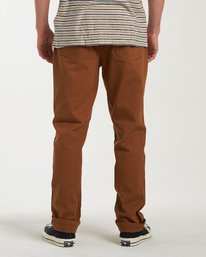 4 Fifty - Pantalones vaqueros elásticos para Hombre Marron S1PN02BIP0 Billabong