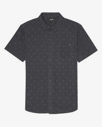 3 All Day Jacquard - Camisa de manga corta para Hombre Negro S1SH03BIP0 Billabong