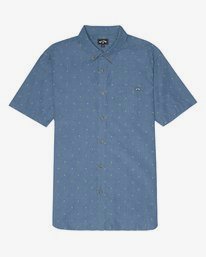 3 All Day Jacquard - Kurzärmeliges Hemd für Herren Grau S1SH03BIP0 Billabong