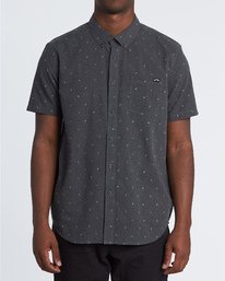 0 All Day Jacquard - Camisa de manga corta para Hombre Negro S1SH03BIP0 Billabong