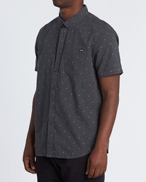 2 All Day Jacquard - Camisa de manga corta para Hombre Negro S1SH03BIP0 Billabong