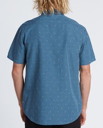 1 All Day Jacquard - Kurzärmeliges Hemd für Herren Grau S1SH03BIP0 Billabong