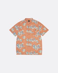 5 Sundays Floral - Short Sleeve Shirt for Men Gray S1SH05BIP0 Billabong
