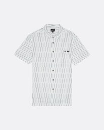 5 Sundays Jacquard - Kurz&auml;rmeliges Hemd f&uuml;r Herren  S1SH09BIP0 Billabong