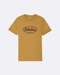 2 State Beach - Camiseta para Hombre Amarillo S1SS03BIP0 Billabong