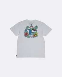3 Parrot Bay - Camiseta para Hombre Blanco S1SS07BIP0 Billabong
