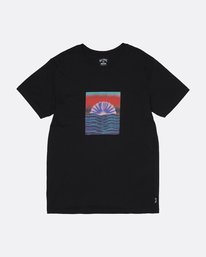2 Sunset Tripper - T-Shirt f&uuml;r Herren Schwarz S1SS17BIP0 Billabong