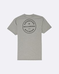 1 Rotor Adiv - T-Shirt for Men Grey S1SS53BIP0 Billabong