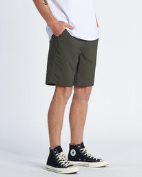 2 Surftrek Wick 20" - Short Performance pour Homme Vert S1WK13BIP0 Billabong
