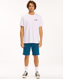 5 Crossfire 21" - Submersible Shorts f&uuml;r Herren Blau S1WK19BIP0 Billabong