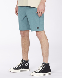 1 Crossfire Mid 19" - Submersible Shorts für Herren Blau S1WK21BIP0 Billabong
