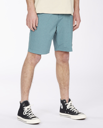 2 Crossfire Mid 19" - Submersible Shorts für Herren Blau S1WK21BIP0 Billabong