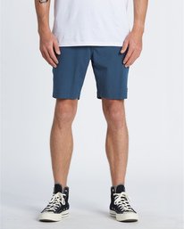 0 Crossfire Mid 19" - Submersible Shorts für Herren Blau S1WK21BIP0 Billabong