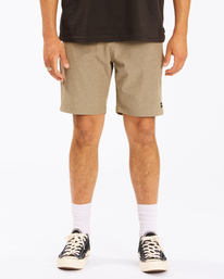 0 Crossfire Mid 19" - Pantalones cortos sumergibles para Hombre Beige S1WK21BIP0 Billabong