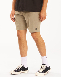 1 Crossfire Mid 19" - Pantalones cortos sumergibles para Hombre Beige S1WK21BIP0 Billabong