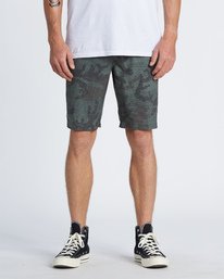 0 Crossfire Slub 21" - Submersible Shorts for Men Green S1WK24BIP0 Billabong
