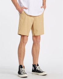 2 New Order Slub - Short submersible pour Homme Beige S1WK26BIP0 Billabong